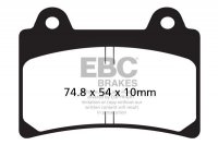 Klocki hamulcowe EBC FA123 (kpl. na 1 tarcze) 