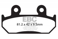 Klocki hamulcowe EBC FA203 (kpl. na 1 tarcze) 
