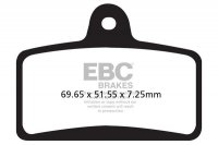 Klocki hamulcowe EBC FA399 (kpl. na 1 tarcze) 