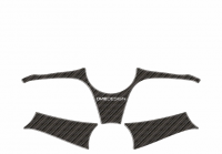 Zabezpieczenie na półkę kierownicy, osłona PPSB8P ONEDESIGN BMW F800S 2007-2010 