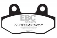 Klocki hamulcowe EBC SFA086 skuterowe (kpl. na 1 tarcze) 