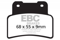 Klocki hamulcowe EBC SFA432 skuterowe (kpl. na 1 tarcze) 