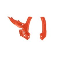 ACERBIS OSŁONY RAMY X-GRIP KTM EXC / EXC-F / XC-W 24-25, SX / SX-F / XC / XC-F 23-25 KOLOR POMARAŃCZOWY 