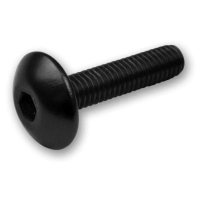 V PARTS (VICMA) ZESTAW ŚRUB OWIEWKI M6X20 (6SZT.) KOLOR CZARNY (IMBUSOWA PŁASKA)(TA620NR) 