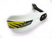 CYCRA PROMOCJA OSŁONY RĄK (LISTKI) Z MOCOWANIEM (22MM/28,6MM) MODEL COMPOSITE PRIMAL STEALTH RACER KOLOR BIAŁY 