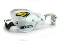 CYCRA OSŁONY RĄK (HANDBARY-ALUMINIOWY RDZEŃ) Z MOCOWANIEM (28,6MM) MODEL PROBEND RACER PACK CRM KOLOR BIAŁY 