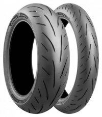 BRIDGESTONE KOMPLET OPON (24756/24) 120/70ZR17 S23 58W TL PRZÓD DOT 2024 + (24757/23) 160/60ZR17 S23 (69W) TL TYŁ DOT 2023 
