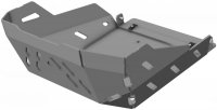 CROSSPRO GMOLE OSŁONA SILNIKA ALUMINIOWA SUZUKI V-STROM 800 / 800 DE 23-24 KOLOR CZARNY TEKSTUROWANY 