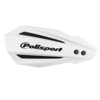POLISPORT OSŁONY RĄK (HANDBARY) MODEL BULLIT Z UNIWERSALNYM ZESTAWEM MONTAŻOWYM 22/28 HONDA CRF 450R 21-22 KOLOR BIAŁY 