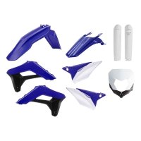 POLISPORT KOMPLET PLASTIKÓW (FULL KIT) SHERCO SE-R/SEF-R 17-23 W ZESTAWIE OSŁONA LAMPY (8679800003) I OSŁONY AMORTYZATORÓW (8398 