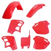POLISPORT KOMPLET PLASTIKÓW HONDA CR 500 91-94 KOLOR OEM CZERWONY FLUO-R 