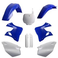POLISPORT KOMPLET PLASTIKÓW (FULL KIT) YAMAHA YZ 125/250 96-99 W ZESTAWIE TABLICA PRZEDNIA (8674000001) I OSŁONY AMORTYZARORÓW ( 