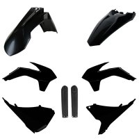POLISPORT KOMPLET PLASTIKÓW (FULL KIT) KTM EXC/EXC-F 16 W ZESTAWIE OSŁONY AMORTYZATORÓW (8398600002) KOLOR CZARNY 