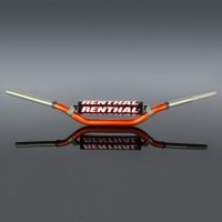 RENTHAL KIEROWNICA 1,1/8 CALA (28,6MM) MX TWINWALL 996 HANDLEBAR ORANGE VILLOPOTO / STEWART PADDED KOLOR POMARAŃCZOWY Z GĄBKĄ 