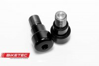 BIKETEC KOŃCÓWKI/CIĘŻARK<br />I KIEROWNICY YAMAHA (PATRZ OPIS DODATKOWY) KOLOR CZARNY 2408020000, OEM: 5RU-26246-00-00 
