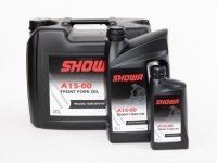 SHOWA OLEJ DO TELESKOPÓW / AMORTYZATORÓW / ZAWIESZENIA FRONT FORK OIL FACTORY A15-00 5W (15,88 cSt) 1L (12) (AKC) 