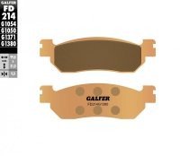 GALFER KLOCKI HAMULCOWE KH275 SPIEK METALICZNY (ZŁOTE) SKUTER 