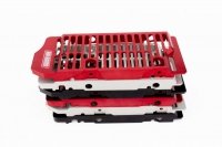 FM-PARTS OSŁONY CHŁODNICY (KRATKI) ALUMINIUM BETA 20-23 KOLOR CZARNY 