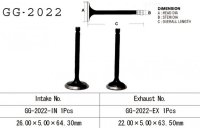 VESRAH ZAWÓR WYDECHOWY YAMAHA YFM 125 GRIZZLY 04-15, RAPTOR 125 11-15 (OEM: 50M-12121-01,5HP-121<br />21-00) (1SZT.) (MADE IN JAPAN) 