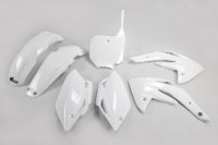 UFO KOMPLET PLASTIKÓW HONDA CRF 150R 07-21, KOLOR BIAŁY 