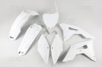 UFO KOMPLET PLASTIKÓW HONDA CRF 250R 18-21, CRF 450R 17-20 KOLOR BIAŁY (HO119E041) 