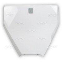 UFO TABLICA NA NUMER STARTOWY HUSQVARNA TC 125 16-20 KOLOR BIAŁY 2020 