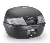 KAPPA KUFER CENTRALNY 35L MONOLOCK K35NT2 ACTION Z BIAŁYMI ODBLASKAMI ( ZAWIERA PŁYTĘ ) (K35NT2) - ZASTĘPUJE K35NT 