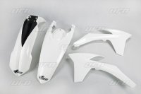 UFO KOMPLET PLASTIKÓW KTM EXC 12-13 KOLOR BIAŁY (KT513E047) 