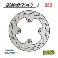 NG TARCZA HAMULCOWA PRZÓD SUZUKI DR 650 90-95, DR 750 BIG 88-90 (280X121X4) (4x10,5mm) 