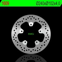 NG TARCZA HAMULCOWA PRZÓD PIAGGIO LYBERTY 125 16-18, (240X102X4,0MM) (5X8,5MM) 