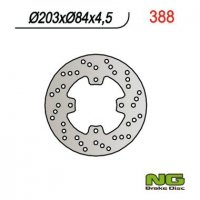 NG TARCZA HAMULCOWA TYŁ YAMAHA TZR 50/MBK 50 (203x84x4,5) 
