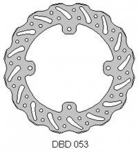DELTA BRAKING TARCZA HAMULCOWA TYŁ HUSQVARNA TC 85 14-20, KTM SX 85 11-20, 250/350 FREERIDE 12-19, WAVE (210X110X3MM) (4X6,5MM) 
