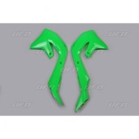 UFO OSŁONY CHŁODNICY KAWASAKI KXF 450 '19-'21 , 250 '21 KOLOR ZIELONY FLUO 