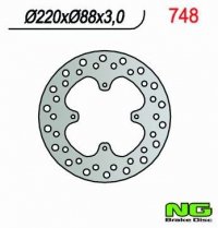 Tarcza hamulcowa przednia Honda CR 80 (96-02) 