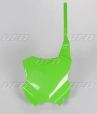 UFO TABLICA NA NUMER STARTOWY KAWASAKI KXF 450 '16-'21 , KXF 250 '17-'21 KOLOR ZIELONY 