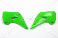 UFO OSŁONY CHŁODNICY KAWASAKI KX 125/250 '03-'17 KOLOR ZIELONY 