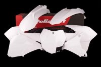 POLISPORT KOMPLET PLASTIKÓW KTM EXC/EXC-F '14-'16 KOLOR BIAŁY 