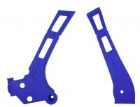 POLISPORT OSŁONY RAMY (KOMPLET) YAMAHA YZ 125/250 '05-'21; FANTIC XE/XX 125 '21' KOLOR NIEBIESKI 