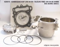 Cylinder komplet Vertex Kawasaki KXF 250 04-08 / Suzuki RMZ 250 04-06 84mm BIG BORE 300ccm (+7,00mm) 