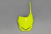 UFO TABLICA NA NUMER STARTOWY SUZUKI RMZ 250 '19-'21, RMZ 450 '18-'21 KOLOR ŻÓŁTY FLUO 