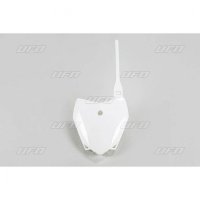 UFO TABLICA NA NUMER STARTOWY KAWASAKI KLX 110 '10-'20 KOLOR BIAŁY 