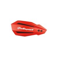POLISPORT OSŁONY RĄK (HANDBARY) MODEL BULLIT Z UNIWERSALNYM ZESTAWEM MONTAŻOWYM 22/28 HONDA CR '07-22', CRF '07-21' KOLOR CZERWONY 