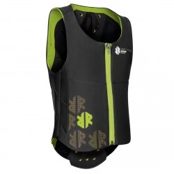 KOMPERDELL Kamizelka ochronna  jeździecka Ballistic Junior New Look limonkowy rozm.140