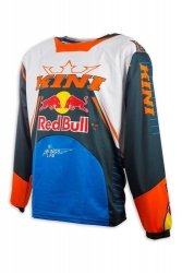 Koszulka MX cross Kini Red Bull Competition Navy/Orange