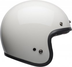 KASK BELL CUSTOM 500 DLX VINTAGE SOLID WHITE M
