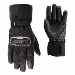 RĘKAWICE SKÓRZANO-TEKSTYLNE RST AXIOM WP BLACK S (2685)