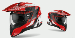 KASK AIROH COMMANDER BOOST RED GLOSS XL