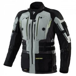 KURTKA TEKSTYLNA REBELHORN PATROL GREY/BLACK/FLO YELLOW 7XL