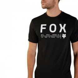 T-SHIRT FOX NON STOP TECH BLACK XL