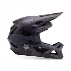 KASK ROWEROWY FOX JUNIOR RAMPAGE BLACK CAMO YS